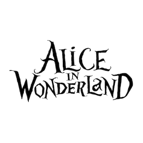Alice in Wonderland (2010) Logo
