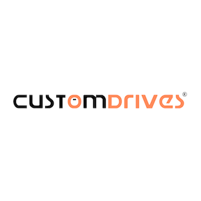 CustomDrives logo vector