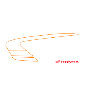 Honda SS50 TANK UND SEITENWAND ABZIEHBILD KIT (4