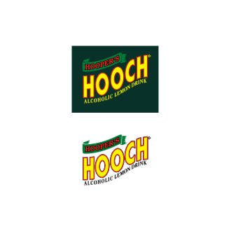 Hooch lemon drink Logo