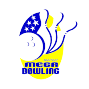 Mega Bowling logo vector