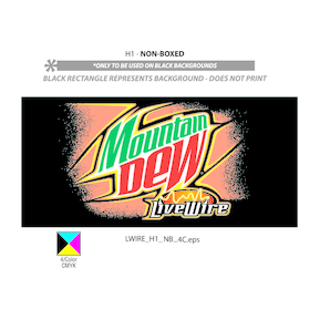 MOUNTAIN DEW LIVE WIRE Logo