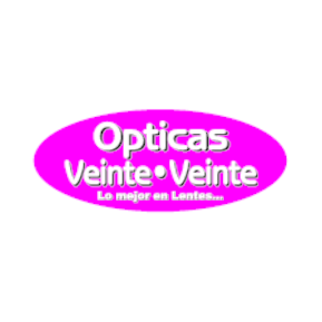 Opticas 20 20 Logo