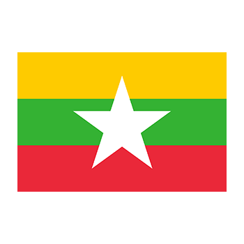 Myanmar Bayrağı Vector