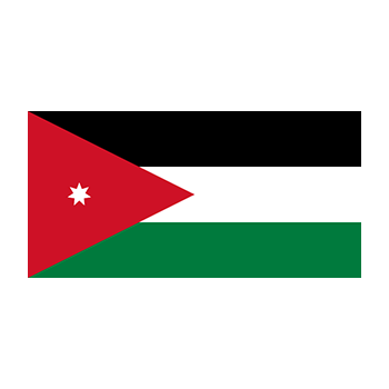 Flag of Jordan Vector